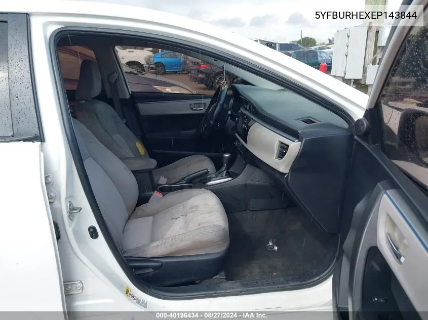 5YFBURHEXEP143844 2014 Toyota Corolla Le