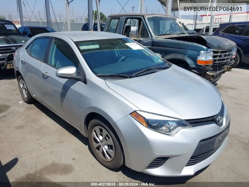 5YFBURHE0EP084691 2014 Toyota Corolla L