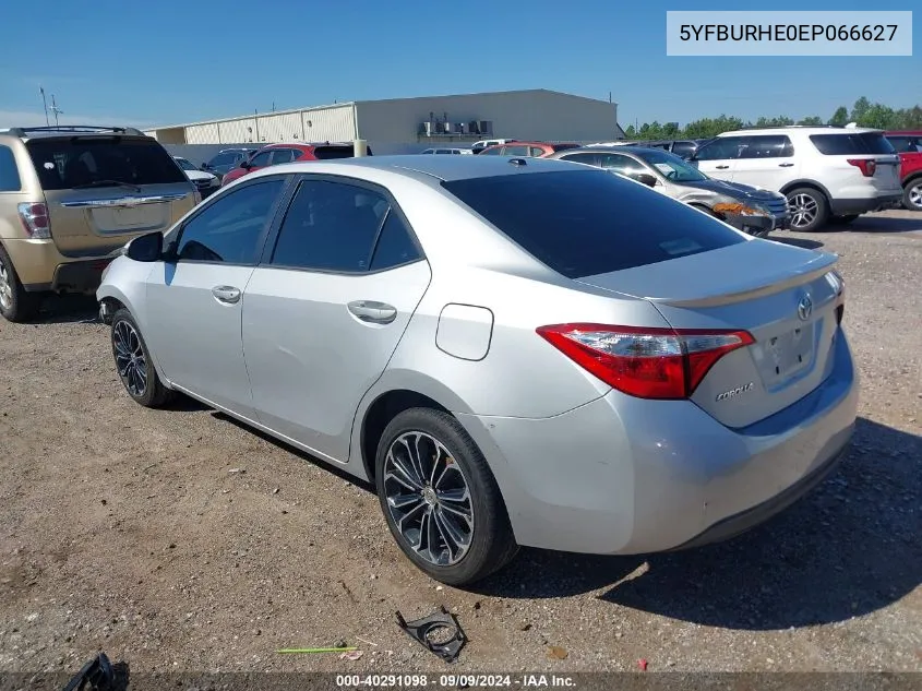 5YFBURHE0EP066627 2014 Toyota Corolla S Plus