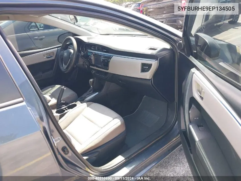 5YFBURHE9EP134505 2014 Toyota Corolla Le