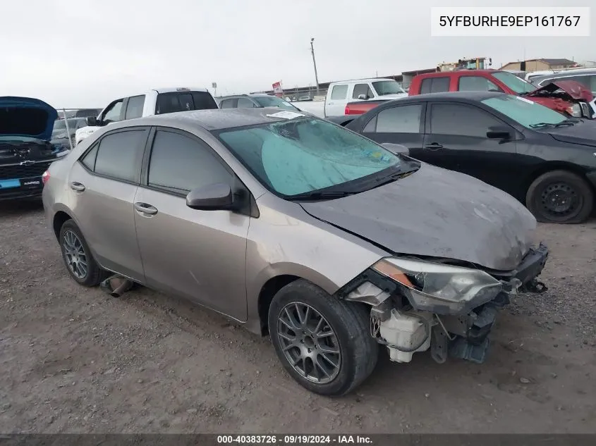 5YFBURHE9EP161767 2014 Toyota Corolla Le