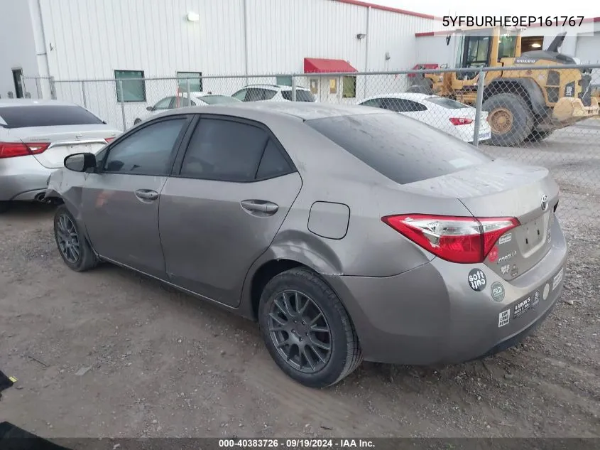 5YFBURHE9EP161767 2014 Toyota Corolla Le