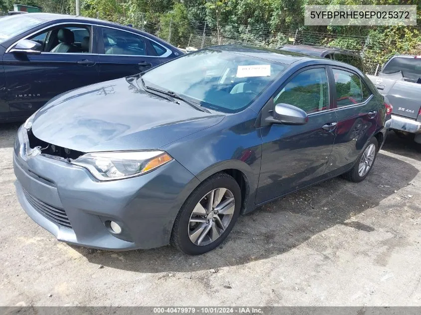 5YFBPRHE9EP025372 2014 Toyota Corolla Le Eco Plus