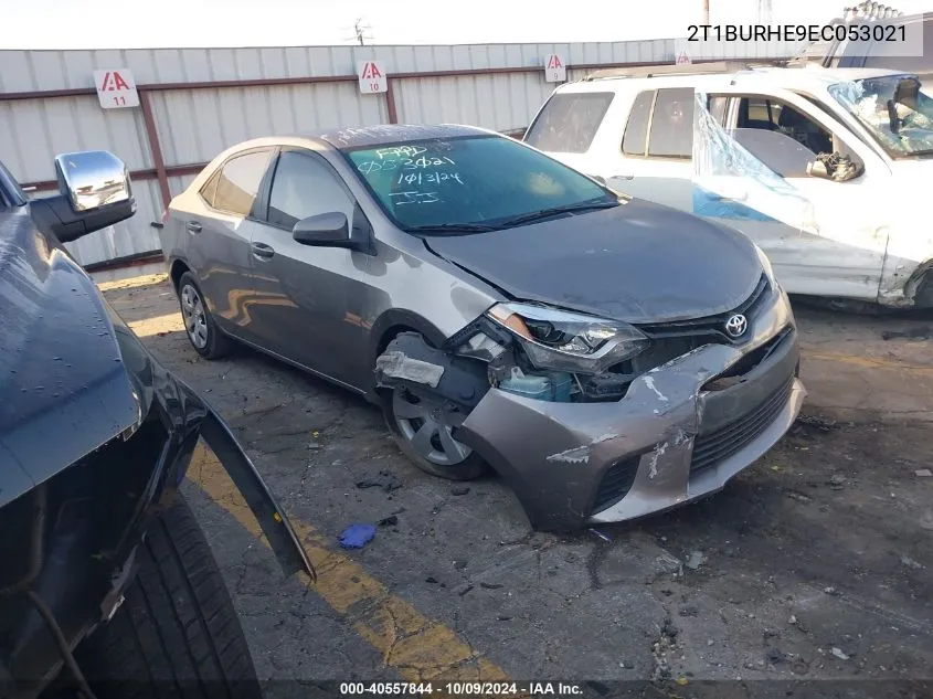 2014 Toyota Corolla L/Le/Le Pls/Prm/S/S Pls VIN: 2T1BURHE9EC053021 Lot: 40557844