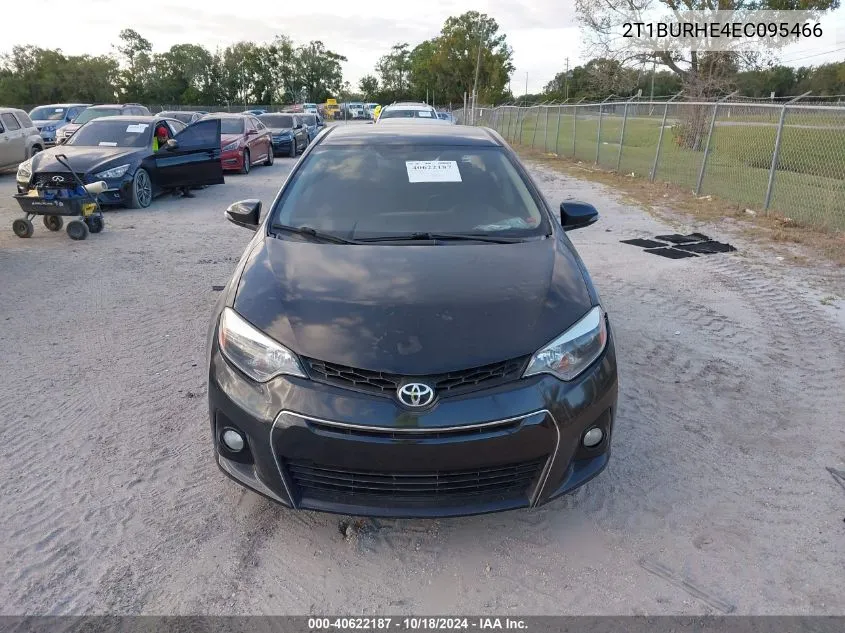 2014 Toyota Corolla S Plus VIN: 2T1BURHE4EC095466 Lot: 40622187