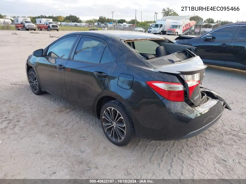 2014 Toyota Corolla S Plus VIN: 2T1BURHE4EC095466 Lot: 40622187