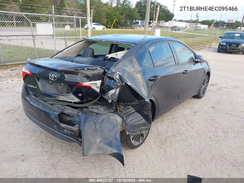 2014 Toyota Corolla S Plus VIN: 2T1BURHE4EC095466 Lot: 40622187