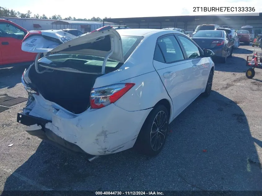 2014 Toyota Corolla S Plus VIN: 2T1BURHE7EC133336 Lot: 40844730