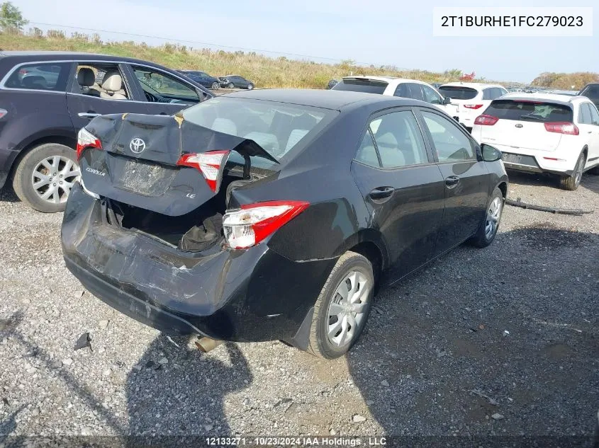 2T1BURHE1FC279023 2015 Toyota Corolla L/Le/Le Pls/Prm/S/S Pls