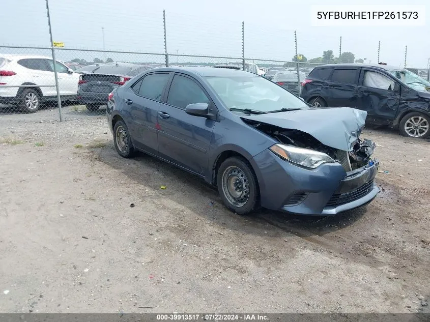 5YFBURHE1FP261573 2015 Toyota Corolla Le