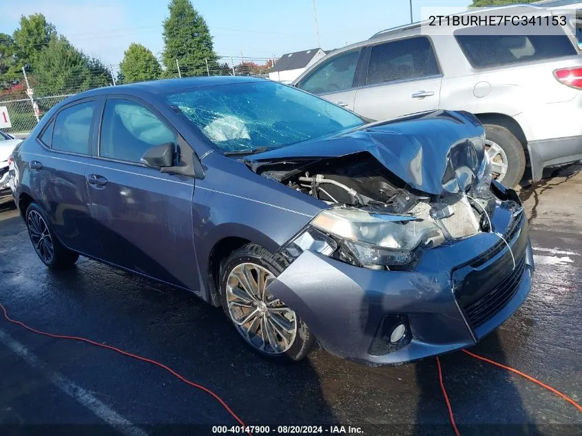 2T1BURHE7FC341153 2015 Toyota Corolla S Plus