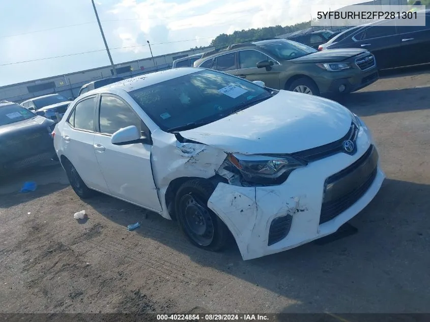 5YFBURHE2FP281301 2015 Toyota Corolla Le