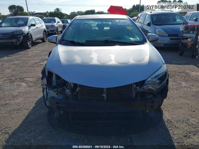 5YFBURHE0FP280762 2015 Toyota Corolla L/Le/Le Pls/Prm/S/S Pls