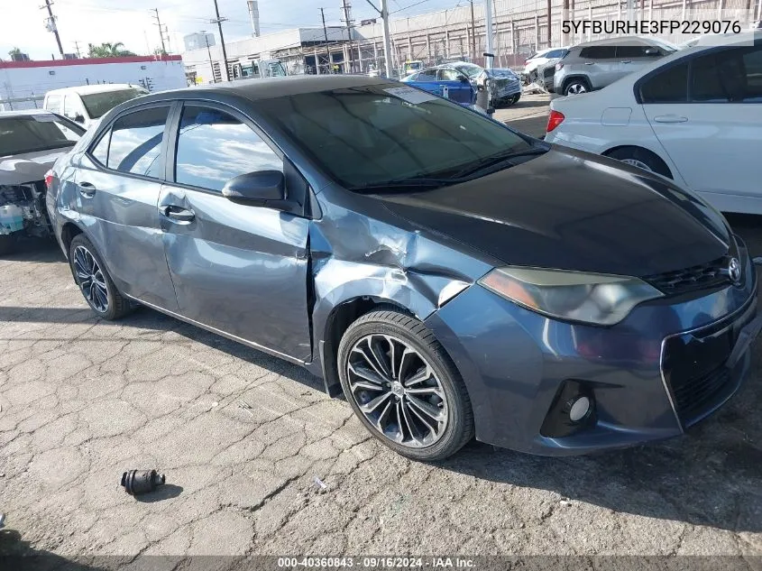 5YFBURHE3FP229076 2015 Toyota Corolla S Plus