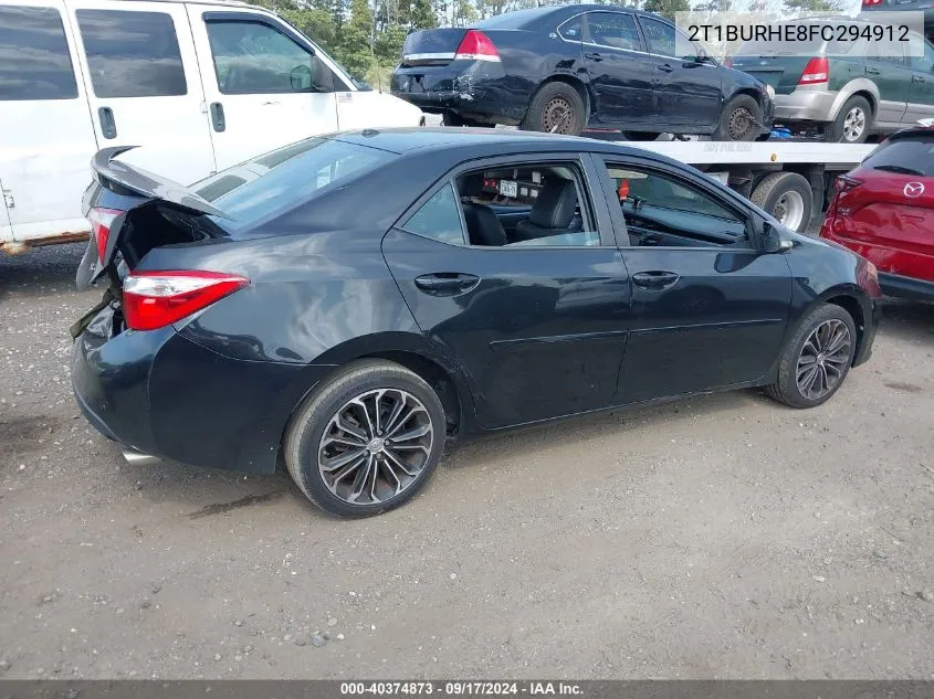 2T1BURHE8FC294912 2015 Toyota Corolla S Premium