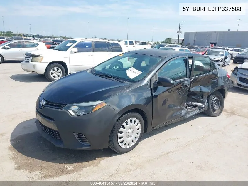 5YFBURHE0FP337588 2015 Toyota Corolla Le