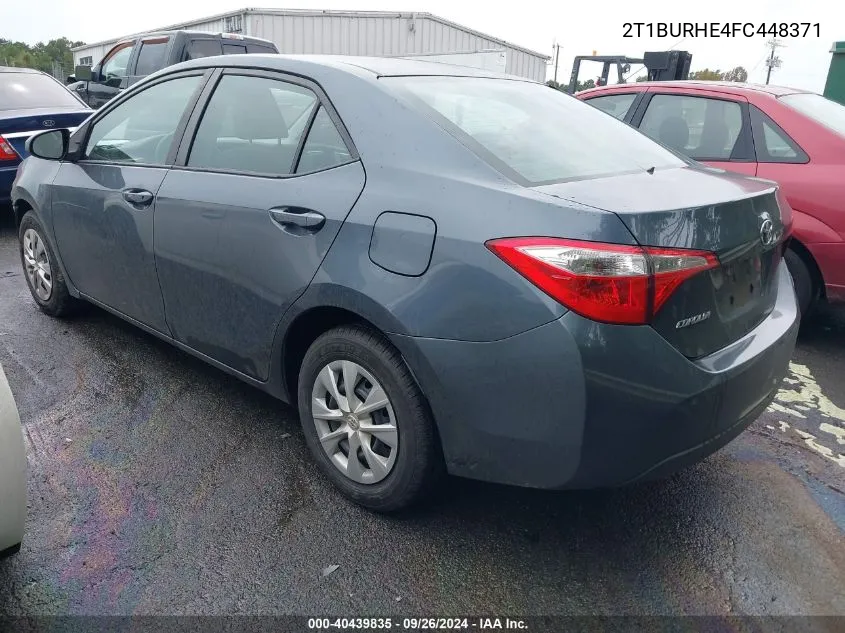 2T1BURHE4FC448371 2015 Toyota Corolla L