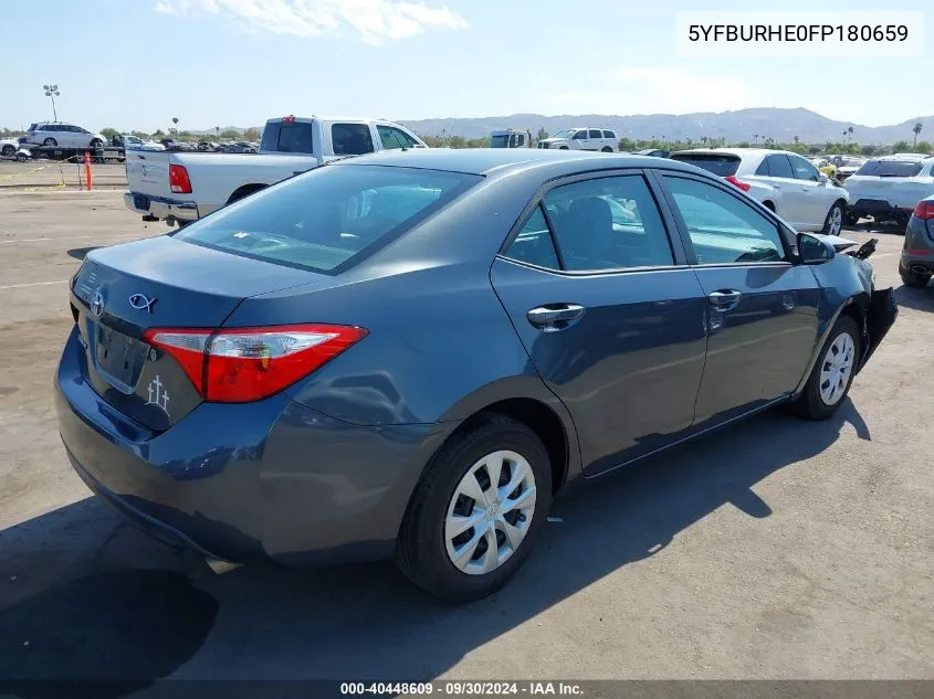 5YFBURHE0FP180659 2015 Toyota Corolla L