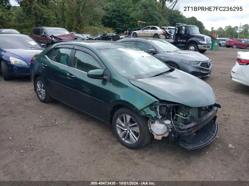 2015 Toyota Corolla Le Eco Plus VIN: 2T1BPRHE7FC236295 Lot: 40473430