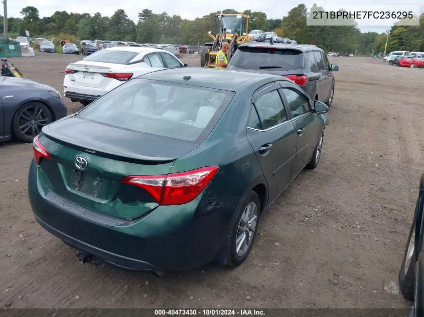 2015 Toyota Corolla Le Eco Plus VIN: 2T1BPRHE7FC236295 Lot: 40473430