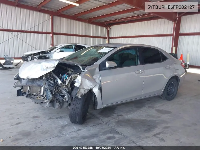 5YFBURHE6FP282127 2015 Toyota Corolla Le