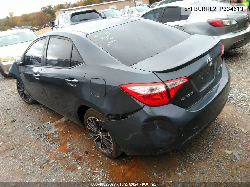 5YFBURHE2FP334613 2015 Toyota Corolla L/Le/Le Pls/Prm/S/S Pls