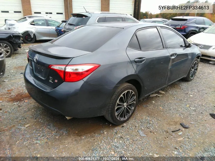 5YFBURHE2FP334613 2015 Toyota Corolla L/Le/Le Pls/Prm/S/S Pls