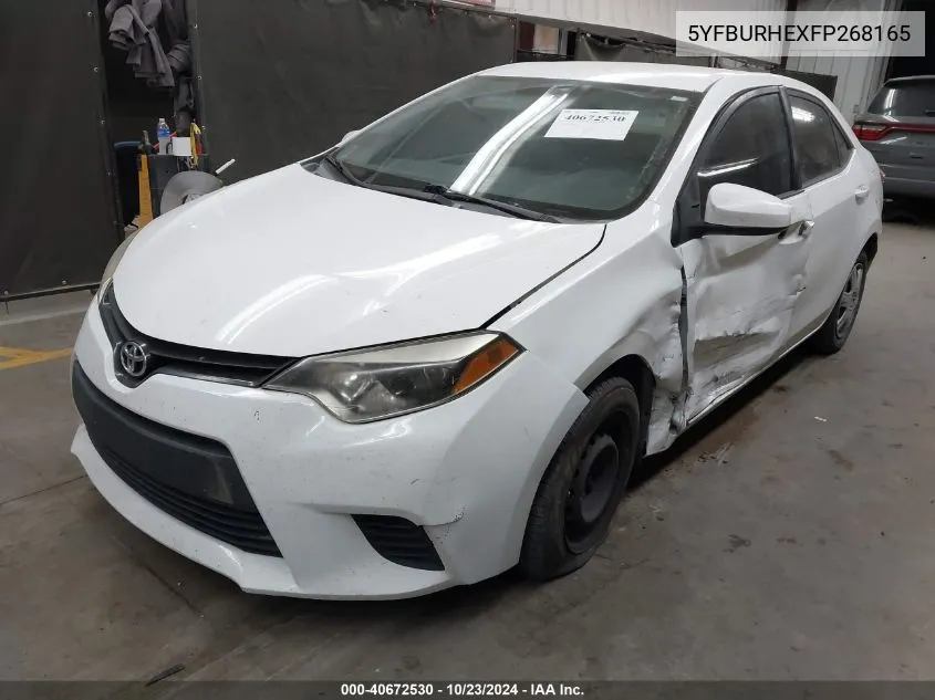 5YFBURHEXFP268165 2015 Toyota Corolla L