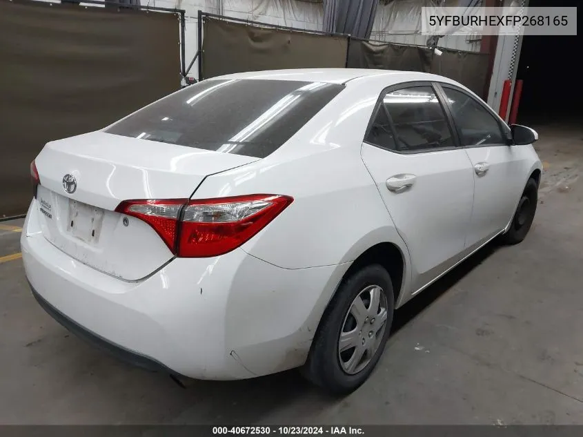 5YFBURHEXFP268165 2015 Toyota Corolla L