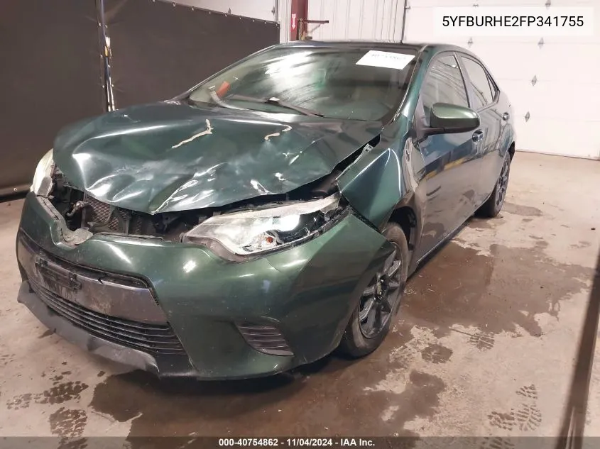 5YFBURHE2FP341755 2015 Toyota Corolla Le