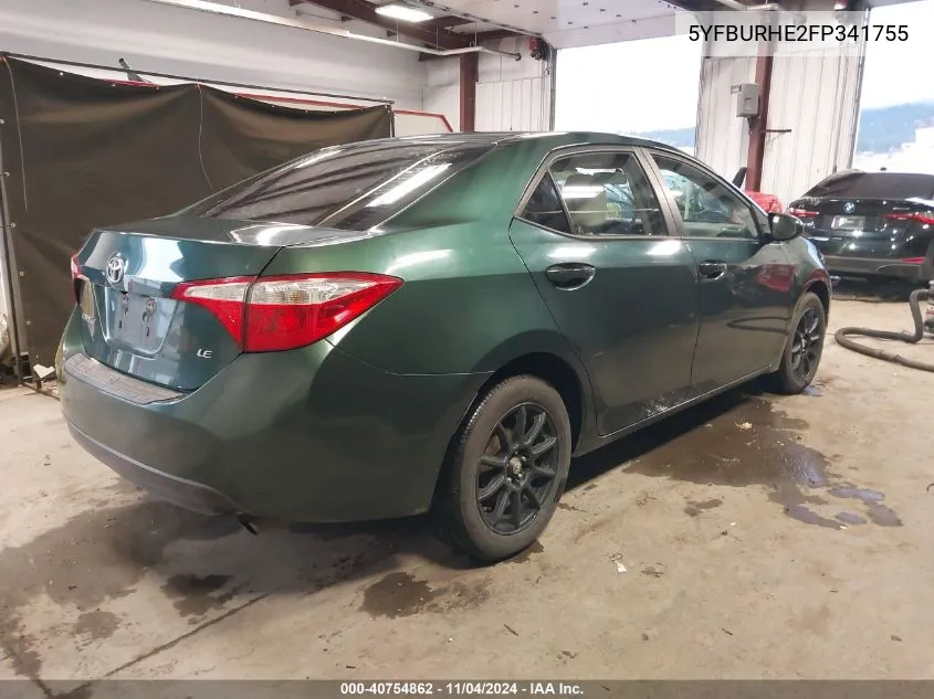 5YFBURHE2FP341755 2015 Toyota Corolla Le