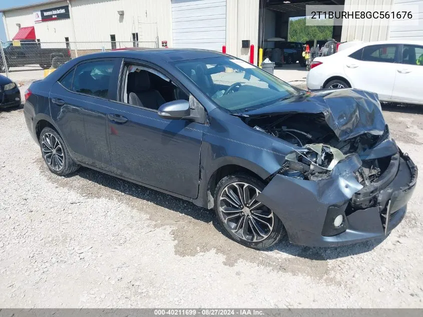 2T1BURHE8GC561676 2016 Toyota Corolla S Plus