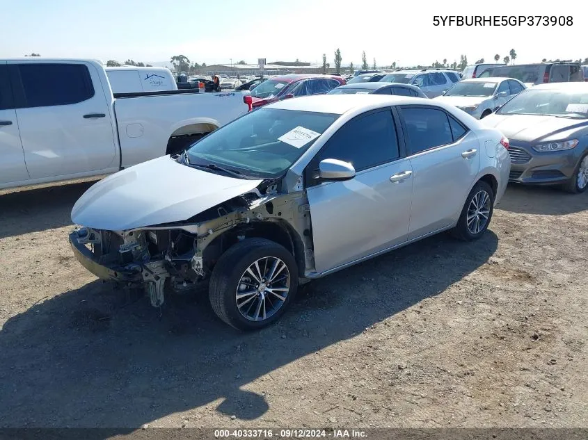 5YFBURHE5GP373908 2016 Toyota Corolla Le Plus