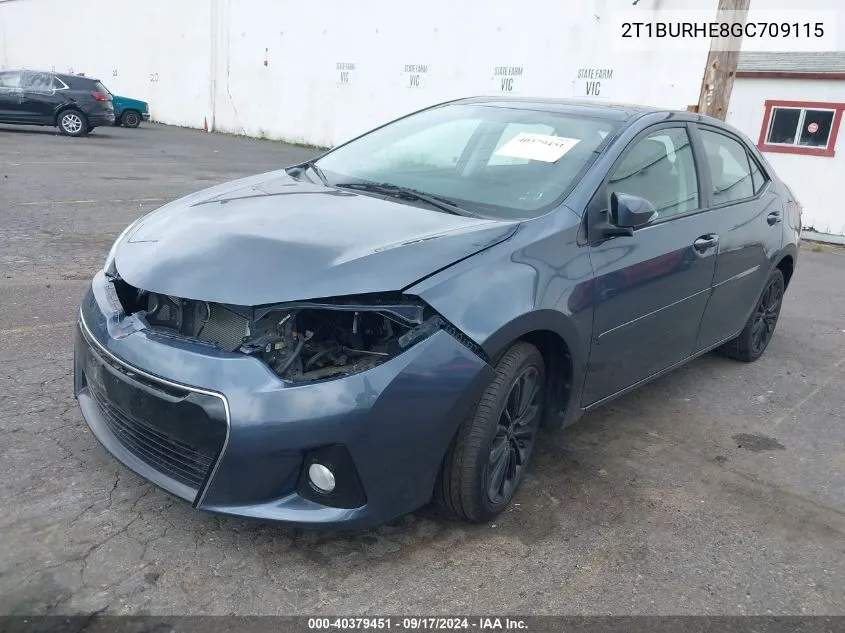 2T1BURHE8GC709115 2016 Toyota Corolla S Plus