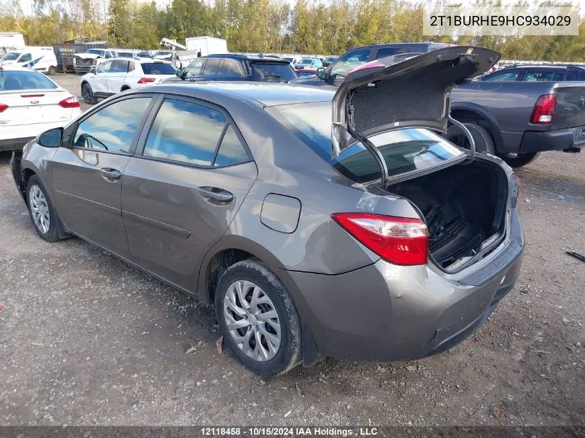 2T1BURHE9HC934029 2017 Toyota Corolla