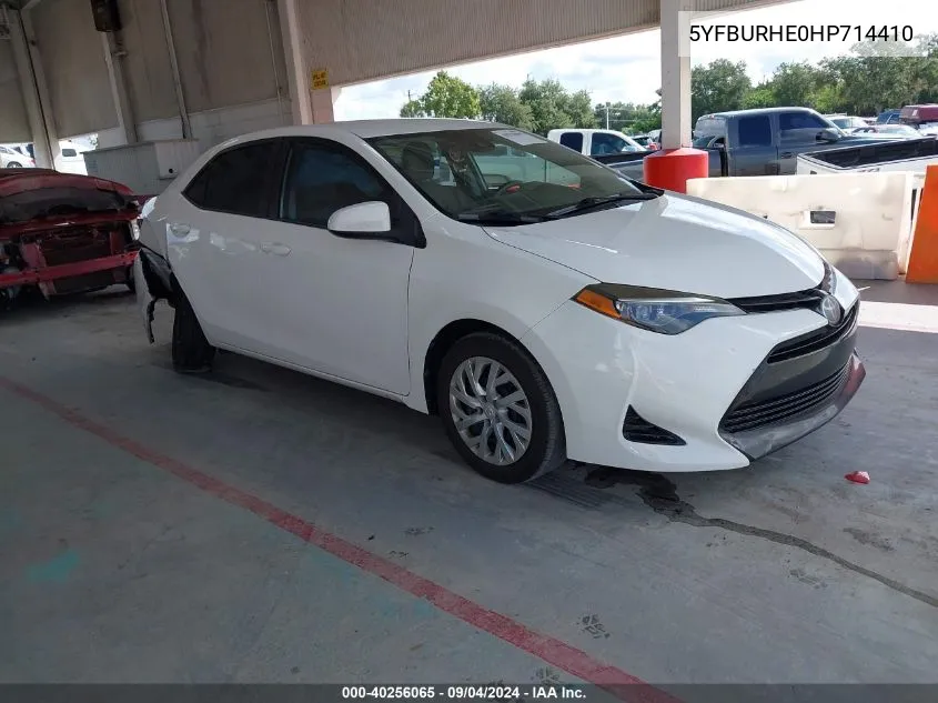 5YFBURHE0HP714410 2017 Toyota Corolla L/Le/Xle/Se/Xse