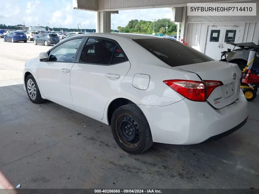 5YFBURHE0HP714410 2017 Toyota Corolla L/Le/Xle/Se/Xse