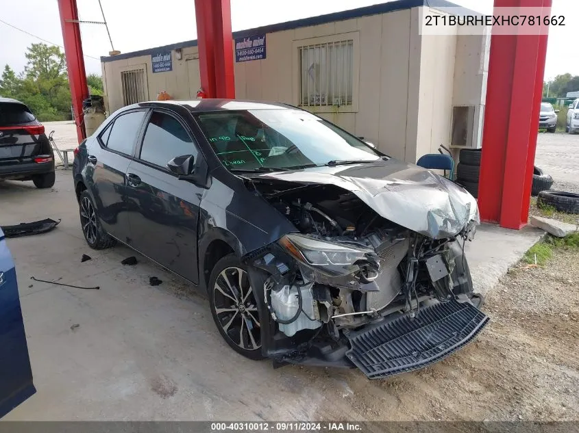 2T1BURHEXHC781662 2017 Toyota Corolla L/Le/Xle/Se/Xse