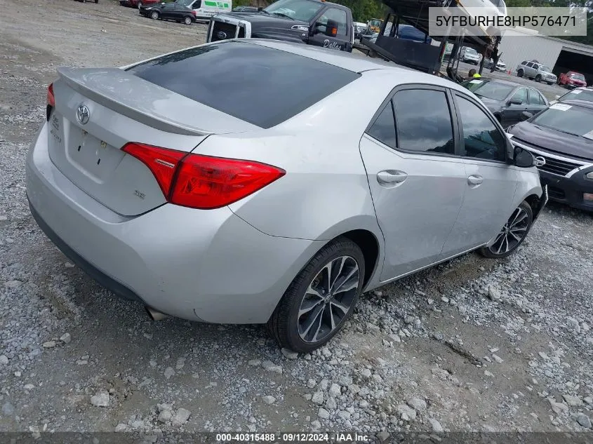 5YFBURHE8HP576471 2017 Toyota Corolla Se