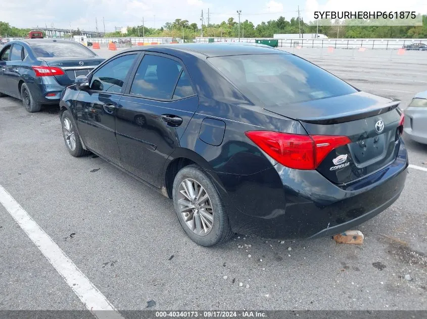 5YFBURHE8HP661875 2017 Toyota Corolla Se