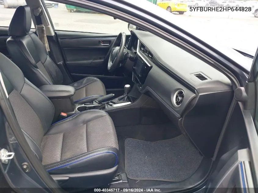 5YFBURHE2HP644828 2017 Toyota Corolla L/Le/Xle/Se/Xse