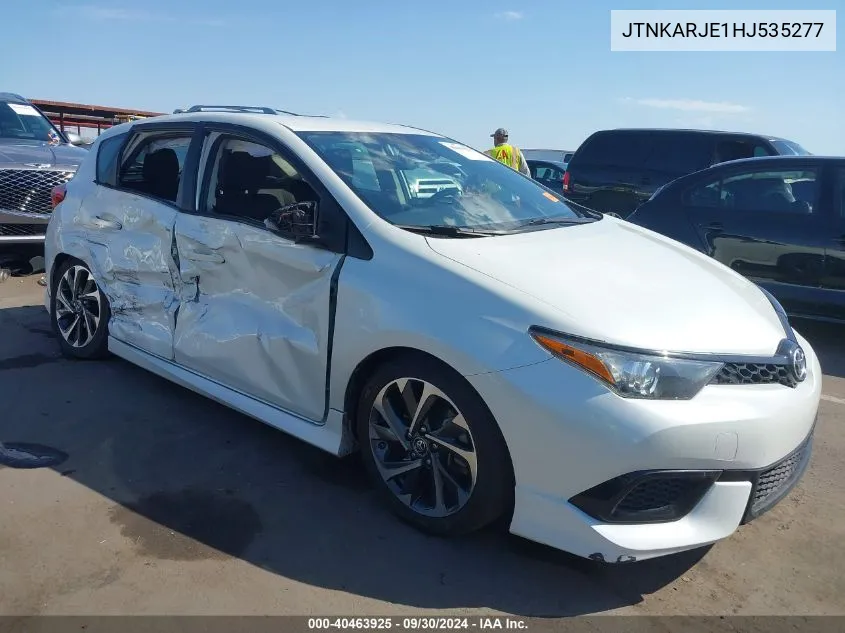 2017 Toyota Corolla Im VIN: JTNKARJE1HJ535277 Lot: 40463925