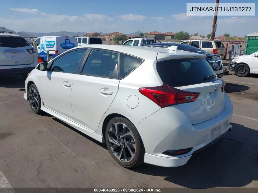 JTNKARJE1HJ535277 2017 Toyota Corolla Im