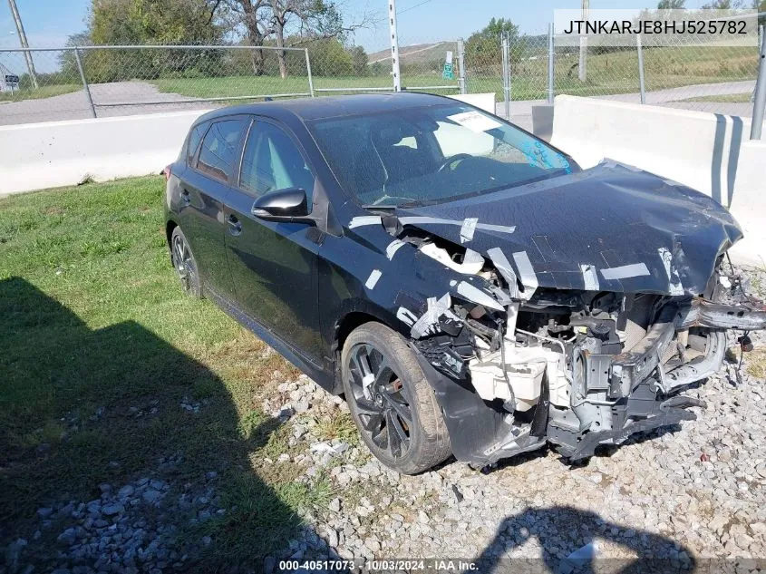 2017 Toyota Corolla Im VIN: JTNKARJE8HJ525782 Lot: 40517073