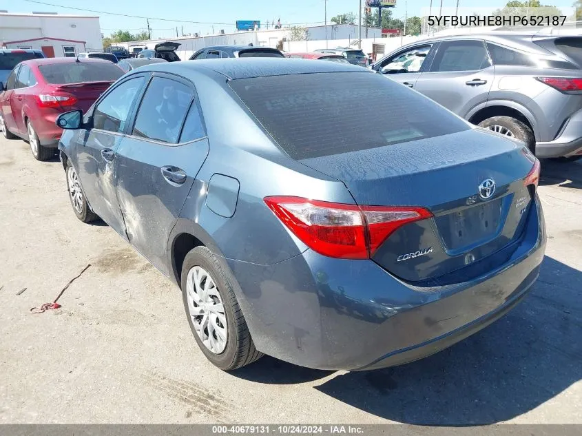 5YFBURHE8HP652187 2017 Toyota Corolla L/Le/Xle/Se/Xse