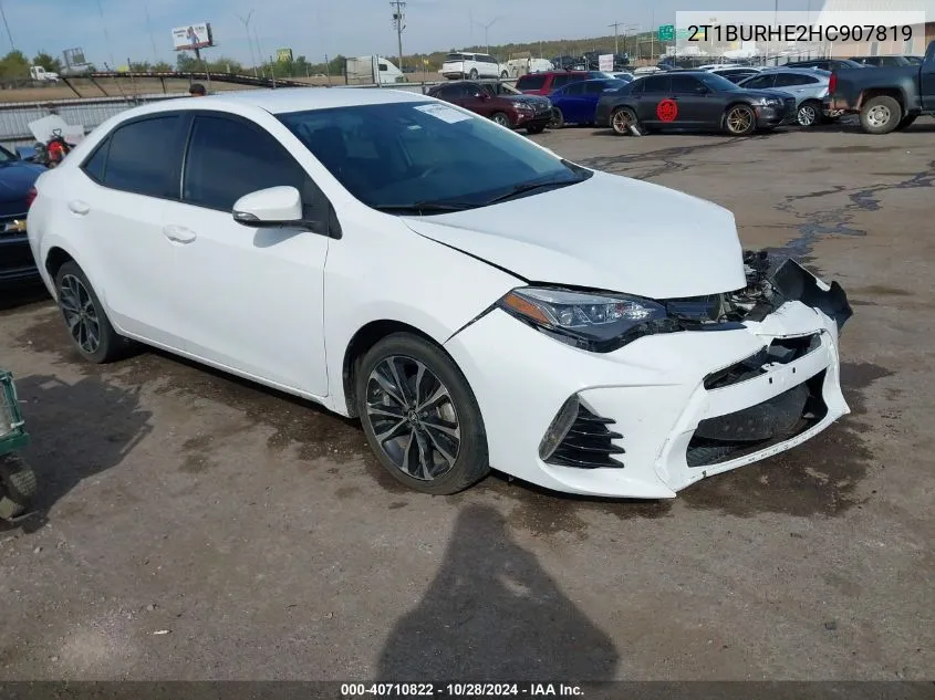 2T1BURHE2HC907819 2017 Toyota Corolla Se