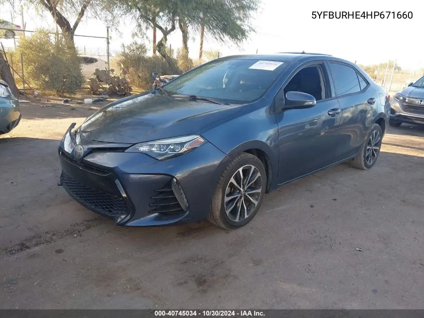 5YFBURHE4HP671660 2017 Toyota Corolla Xse