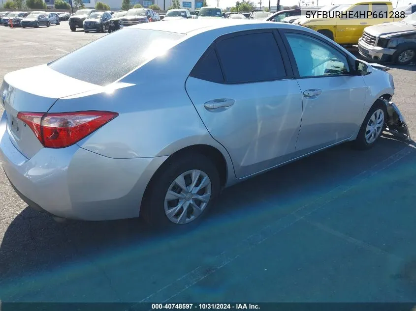 5YFBURHE4HP661288 2017 Toyota Corolla L