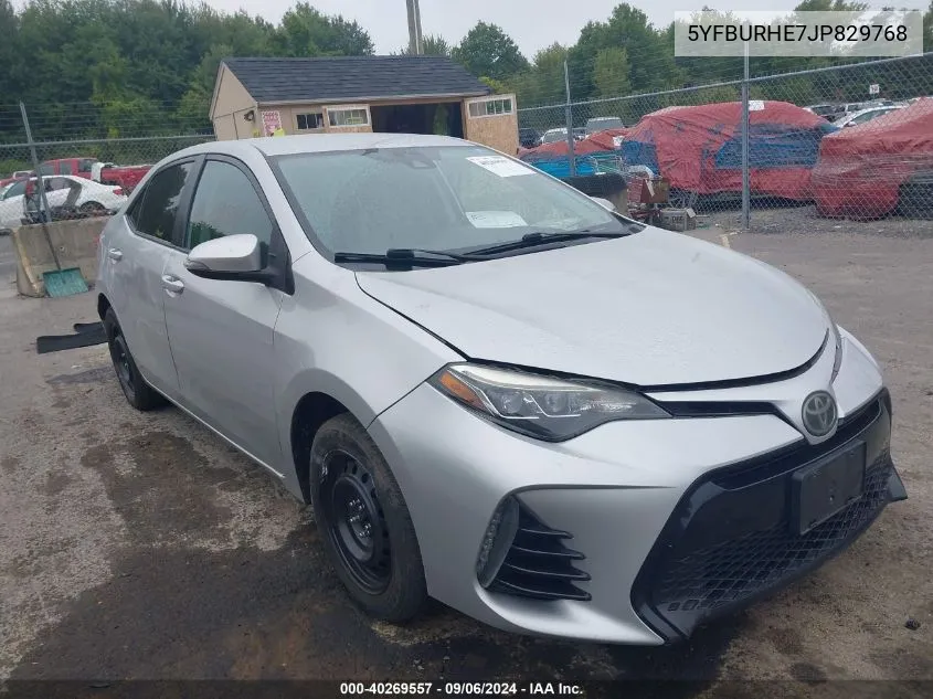 5YFBURHE7JP829768 2018 Toyota Corolla L/Le/Xle/Se/Xse