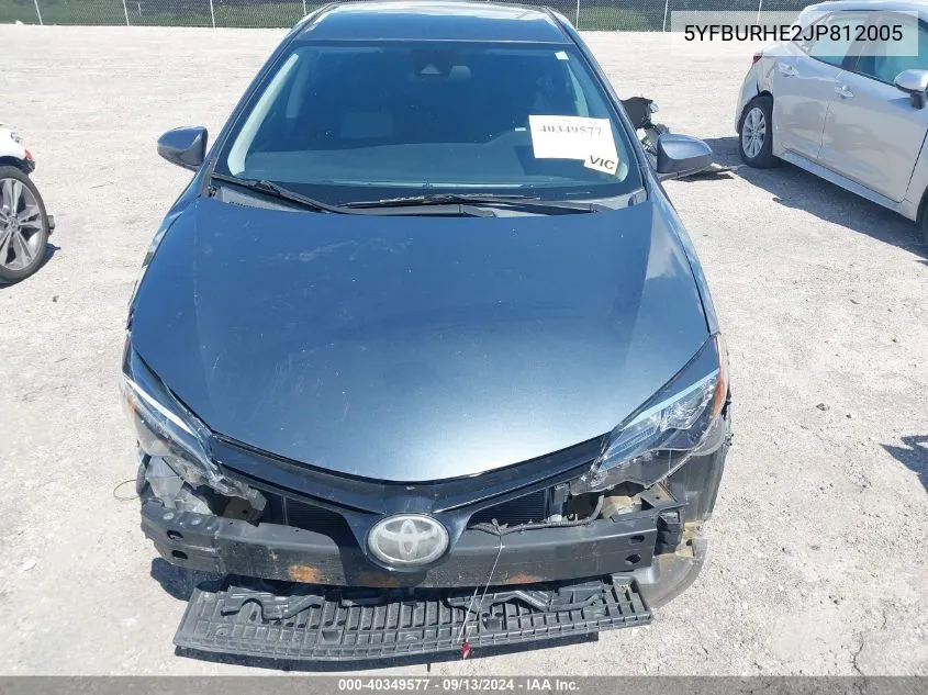 5YFBURHE2JP812005 2018 Toyota Corolla Le